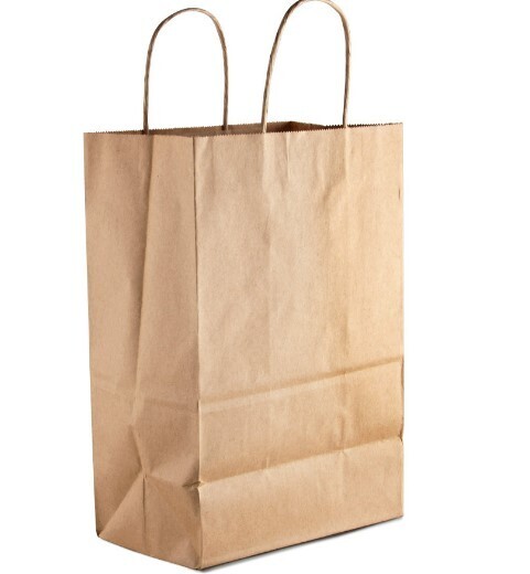 Grocery Khaki Bags Large Size 1kg