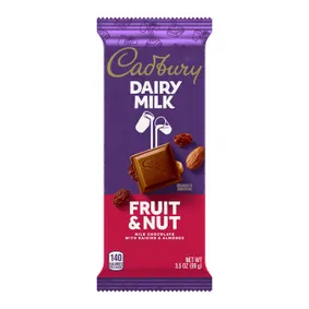 Cadbury Chocolate (Fruit and Nut) 80gm