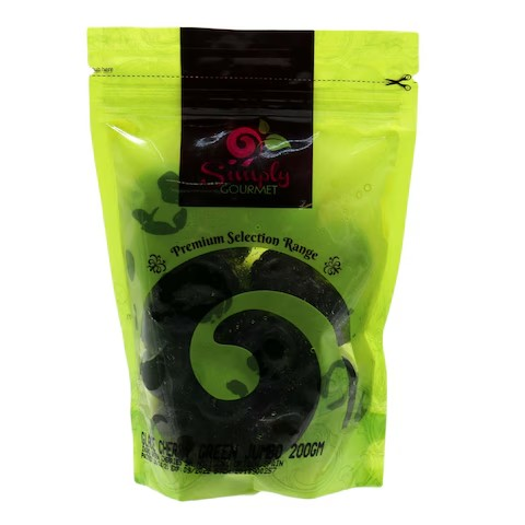 Simply Gourmet R/Cherries 200gm