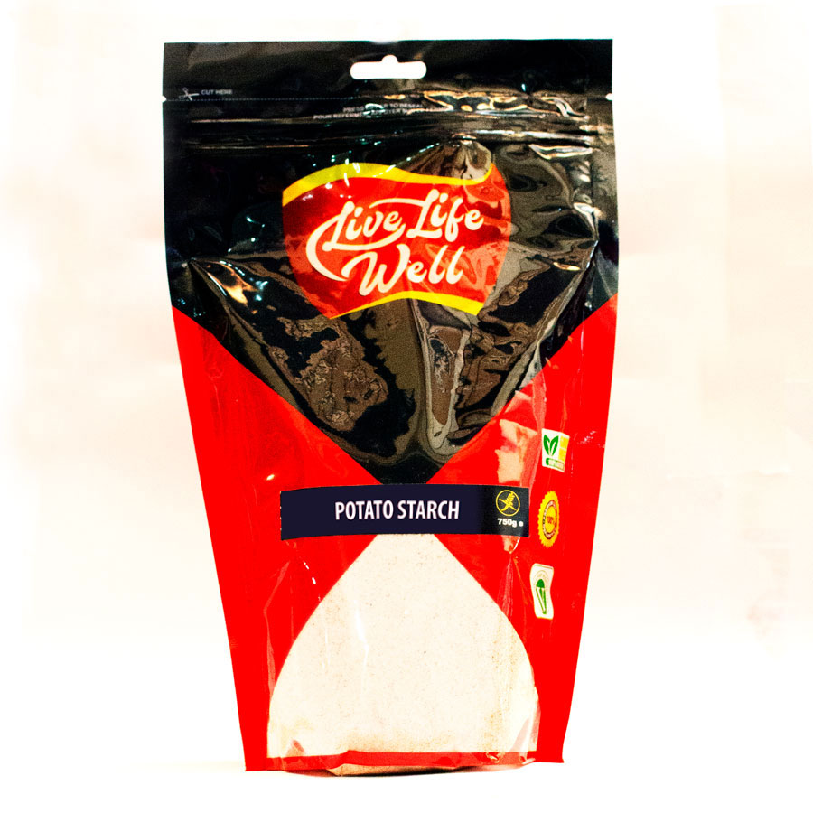 Live Life Well Potato Starch 750gm  