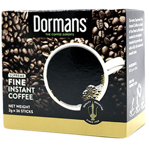 Dormans Instant Fine Coffee Sticks 2gm (10x100)