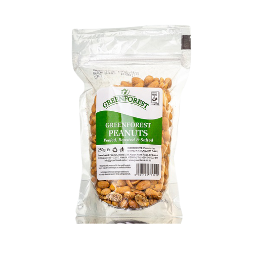 Green Forest Roasted Peanuts 250gm 