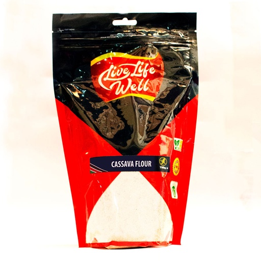 Live Life Well Cassava Flour 750gm  